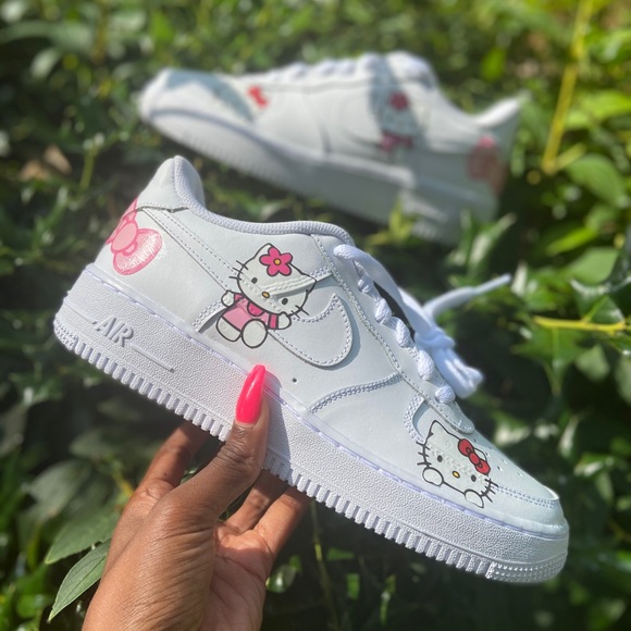 hello kitty custom air force 1